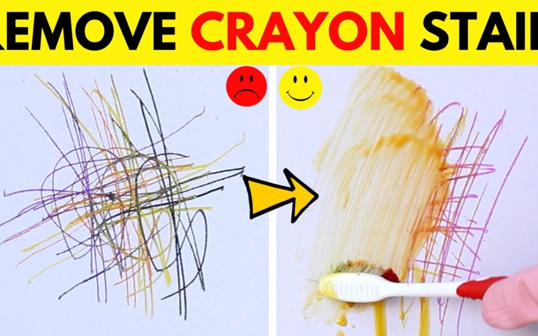 How to Remove Crayon Stains from your Wall Maid Agency